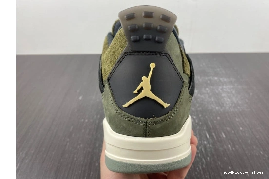 4 SE Jordan Medium Retro  FB9927-200  Olive FB9927-200  Craft  0319